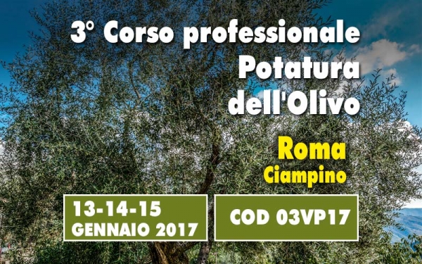 Tre giorni di corso dalla teoria allo sviluppo sistematico del vaso policonico, Comprendere e applicare in campo la potatura con il  Prof. Giorgio Pannelli
